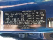 ✅ 2017 Kia Forte S • VIN: 3KPFL4A7XHE079295 • Lot: 43103666. Listed on IAAI with 65,935 mi. Free auction sales archive from the USA and detailed vehicle history report at DreamBid. Image 9.