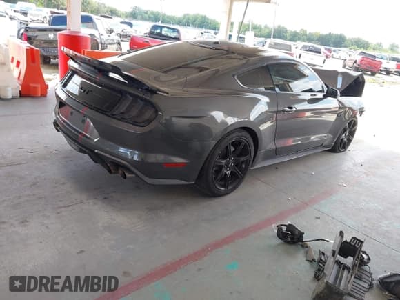 ✅ 2019 Ford Mustang GT • VIN: 1FA6P8CF5K5196372 • Lot: 43047774. Listed on IAAI with Not provided. Free auction sales archive from the USA and detailed vehicle history report at DreamBid. Image 4.