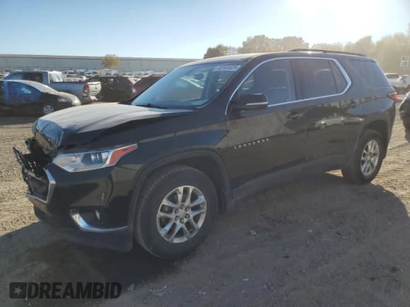 ✅ 2019 Chevrolet Traverse LT Cloth • VIN: 1GNERGKW4KJ304538 • Лот: 82544025. Опубликован ранее на Copart с пробегом 127 806 миль. Бесплатный доступ к архиву аукционных продаж из США и подробный отчёт об истории автомобиля на DreamBid. Изображение 1.