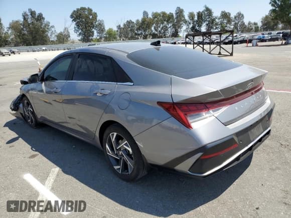 ✅ 2024 Hyundai Elantra Limited • VIN: KMHLP4DG8RU831531 • Лот: 80171555. Опубликован ранее на Copart с пробегом 5 056 миль. Бесплатный доступ к архиву аукционных продаж из США и подробный отчёт об истории автомобиля на DreamBid. Изображение 2.