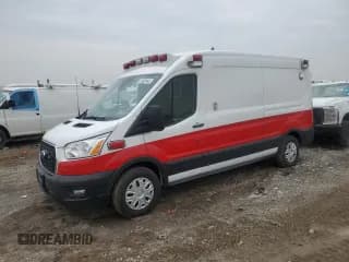 ✅ 2021 Ford Transit • VIN: 1FDBR1CG2MKA65340 • Lot: 56920445. Wystawiony na Copart z przebiegiem Nie podano. Bezpłatny archiwum sprzedaży aukcyjnych z USA i szczegółowy raport historii pojazdu na DreamBid. Zdjęcie 1.