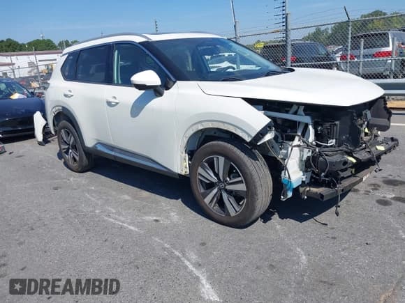 ✅ 2021 Nissan Rogue SL • VIN: 5N1AT3CB4MC746798 • Lot: 43251249. Listed on IAAI with 49,238 mi. Free auction sales archive from the USA and detailed vehicle history report at DreamBid. Image 1.