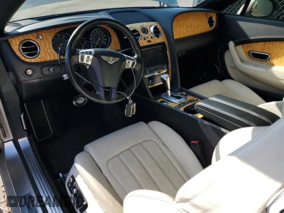 ✅ 2013 Bentley Continental GT • VIN: SCBGR3ZA1DC078568 • Lot: 80524375. Listed on Copart with 39,318 mi. Free auction sales archive from the USA and detailed vehicle history report at DreamBid. Image 8.