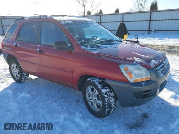 ✅ 2007 Kia Sportage LX • VIN: KNDJE723877392779 • Lot: 41535885. Wystawiony na IAAI z przebiegiem 113 848 mil. Bezpłatny archiwum sprzedaży aukcyjnych z USA i szczegółowy raport historii pojazdu na DreamBid. Zdjęcie 1.