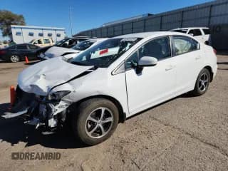 ✅ 2015 Honda Civic SE • VIN: 19XFB2F77FE010075 • Лот: 90943325. Опубликован ранее на Copart с пробегом 49 974 миль. Бесплатный доступ к архиву аукционных продаж из США и подробный отчёт об истории автомобиля на DreamBid. Изображение 1.