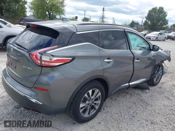 ✅ 2018 Nissan Murano SV • VIN: 5N1AZ2MH1JN119374 • Lot: 43073234. Listed on IAAI with 69,377 mi miles. Access the free auction sales archive from the USA and view a detailed vehicle history report at DreamBid. Image 4.