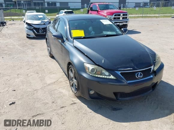 ✅ 2011 Lexus IS 250 • VIN: JTHBF5C26B5152046 • Lot: 43376975. Wystawiony na IAAI z przebiegiem 119 429 mil. Bezpłatny archiwum sprzedaży aukcyjnych z USA i szczegółowy raport historii pojazdu na DreamBid. Zdjęcie 1.