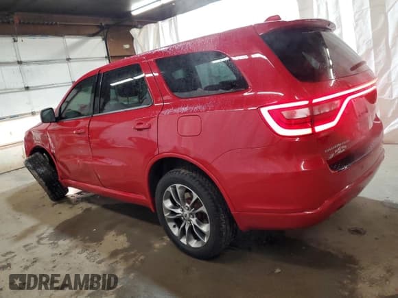 ✅ 2020 Dodge Durango GT • VIN: 1C4RDJDG8LC107633 • Лот: 89804695. Опубликован ранее на Copart с пробегом 50 094 миль. Бесплатный доступ к архиву аукционных продаж из США и подробный отчёт об истории автомобиля на DreamBid. Изображение 2.