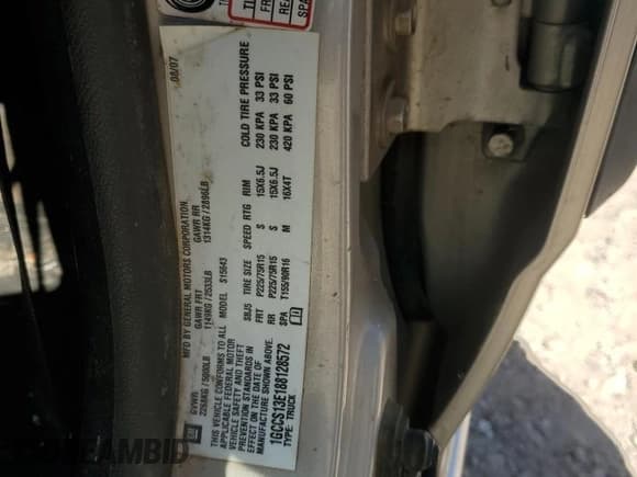 ✅ 2008 Chevrolet Colorado 1LT • VIN: 1GCCS13E188128572 • Лот: 72843684. Опубликован ранее на Copart с пробегом 138 616 миль. Бесплатный доступ к архиву аукционных продаж из США и подробный отчёт об истории автомобиля на DreamBid. Изображение 12.