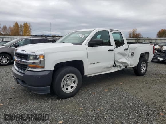 ✅ 2019 Chevrolet Silverado 1500 Work Truck • VIN: 2GCVKNEC3K1107373 • Lot: 91310585. Wystawiony na Copart z przebiegiem 148 732 mil. Bezpłatny archiwum sprzedaży aukcyjnych z USA i szczegółowy raport historii pojazdu na DreamBid. Zdjęcie 1.