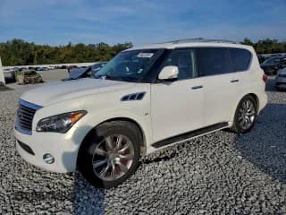 ✅ 2014 Infiniti QX80 • VIN: JN8AZ2NE4E9061806 • Лот: 94823595. Опубликован ранее на Copart с пробегом 148 758 миль. Бесплатный доступ к архиву аукционных продаж из США и подробный отчёт об истории автомобиля на DreamBid. Изображение 1.