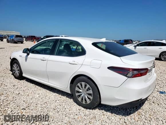 2021 Toyota Camry Hybrid LE with VIN 4T1C31AK9MU569479, listed as a Copart auction lot 70287835 with 22,929 mi miles and Salvage title. Bid and sale history available at DreamBid. Image 2.