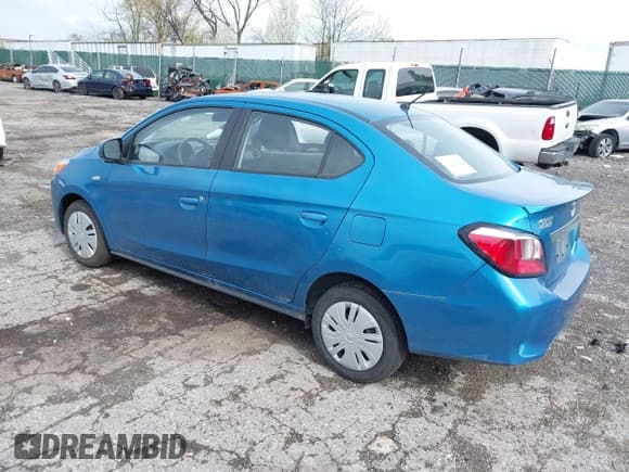 ✅ 2023 Mitsubishi Mirage ES • VIN: ML32FUFJ4PHF06026 • Лот: 41958642. Опубликован ранее на IAAI с пробегом 12 497 миль. Бесплатный доступ к архиву аукционных продаж из США и подробный отчёт об истории автомобиля на DreamBid. Изображение 3.