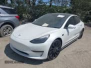 ✅ 2022 Tesla Model 3 Performance • VIN: 5YJ3E1ECXNF263791 • Лот: 43083174. Опубликован ранее на IAAI с пробегом 47 467 миль. Бесплатный доступ к архиву аукционных продаж из США и подробный отчёт об истории автомобиля на DreamBid. Изображение 2.