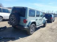 ✅ 2024 Jeep Wrangler Sahara • VIN: 1C4PJXEG1RW299325 • Лот: 41854789. Опубликован ранее на IAAI с пробегом 27 808 миль. Бесплатный доступ к архиву аукционных продаж из США и подробный отчёт об истории автомобиля на DreamBid. Изображение 4.