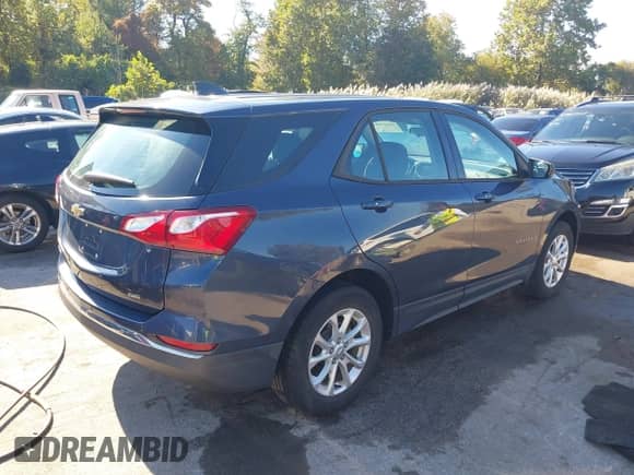 2018 Chevrolet Equinox LS с VIN 3GNAXREVXJL135247, выставлен на аукционе IAAI как лот 43497687 с пробегом 120 923 миль миль и . История ставок и продаж доступна на DreamBid. Изображение 4.