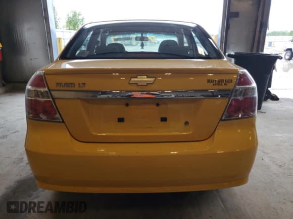 ✅ 2009 Chevrolet Aveo 2LT • VIN: KL1TG56E09B670097 • Lot: 69227195. Listed on Copart with 124,054 mi. Free auction sales archive from the USA and detailed vehicle history report at DreamBid. Image 6.