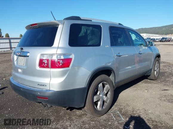 ✅ 2012 GMC Acadia SLT1 • VIN: 1GKKVRED2CJ279366 • Lot: 43497020. Listed on IAAI with 139,359 mi. Free auction sales archive from the USA and detailed vehicle history report at DreamBid. Image 4.