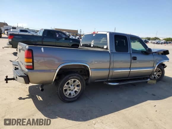 2007 GMC Sierra 1500 SLE1 with VIN 1GTEC19Z27Z175554, listed as a Copart auction lot 72020614 with 161,398 mi miles and Salvage title. Bid and sale history available at DreamBid. Image 3.