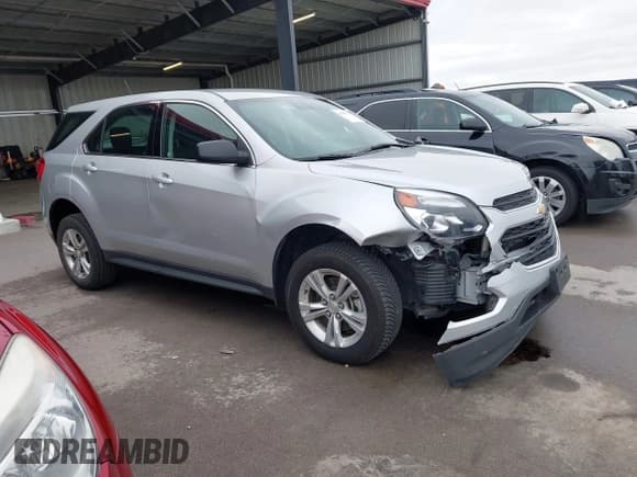 ✅ 2017 Chevrolet Equinox LS • VIN: 2GNALBEK1H1544502 • Лот: 43562739. Опубликован ранее на IAAI с пробегом 58 612 миль. Бесплатный доступ к архиву аукционных продаж из США и подробный отчёт об истории автомобиля на DreamBid. Изображение 1.