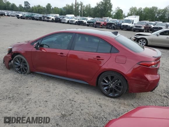 ✅ 2025 Toyota Corolla XSE • VIN: 5YFT4MCE8SP222777 • Lot: 61478435. Wystawiony na Copart z przebiegiem 8 906 mil. Bezpłatny archiwum sprzedaży aukcyjnych z USA i szczegółowy raport historii pojazdu na DreamBid. Zdjęcie 2.