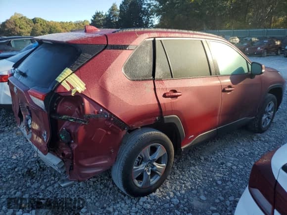 ✅ 2025 Toyota RAV4 Hybrid XLE • VIN: 4T3RWRFV7SU172151 • Lot: 82434925. Listed on Copart with 28,406 mi. Free auction sales archive from the USA and detailed vehicle history report at DreamBid. Image 3.