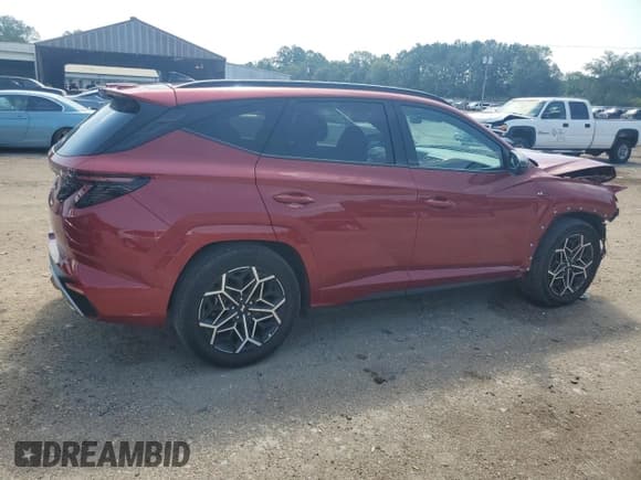 ✅ 2023 Hyundai Tucson N Line • VIN: KM8JF3AE1PU188783 • Lot: 67403164. Wystawiony na Copart z przebiegiem 29 035 mil. Bezpłatny archiwum sprzedaży aukcyjnych z USA i szczegółowy raport historii pojazdu na DreamBid. Zdjęcie 3.