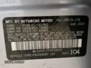 ✅ 2023 Mitsubishi Mirage ES • VIN: ML32FUFJ7PHF00625 • Лот: 71097045. Опубликован ранее на Copart с пробегом 35 251 миль. Бесплатный доступ к архиву аукционных продаж из США и подробный отчёт об истории автомобиля на DreamBid. Изображение 13.