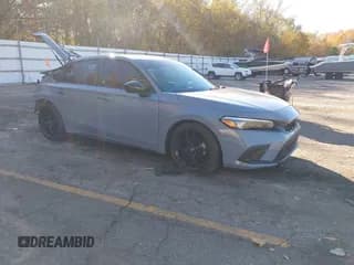 ✅ 2024 Honda Civic Sport • VIN: 19XFL2H83RE040472 • Lot: 43524520. Listed on IAAI with 23,705 mi. Free auction sales archive from the USA and detailed vehicle history report at DreamBid. Image 1.