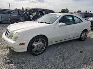 ✅ 2002 Mercedes-Benz CLK 320/430 • VIN: WDBLJ65G52T112344 • Lot: 92350215. Wystawiony na Copart z przebiegiem 126 488 mil. Bezpłatny archiwum sprzedaży aukcyjnych z USA i szczegółowy raport historii pojazdu na DreamBid. Zdjęcie 1.