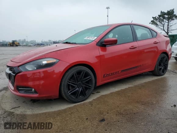 ✅ 2013 Dodge Dart GT • VIN: 1C3CDFCB5DD326512 • Lot: 59812415. Listed on Copart with 180,295 mi. Free auction sales archive from the USA and detailed vehicle history report at DreamBid. Image 1.