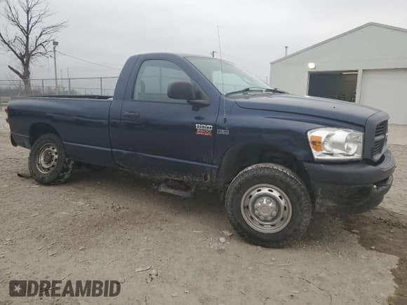 ✅ 2008 Dodge 2500 ST • VIN: 3D7KS26D98G225846 • Lot: 80956384. Listed on Copart with 210,008 mi. Free auction sales archive from the USA and detailed vehicle history report at DreamBid. Image 4.