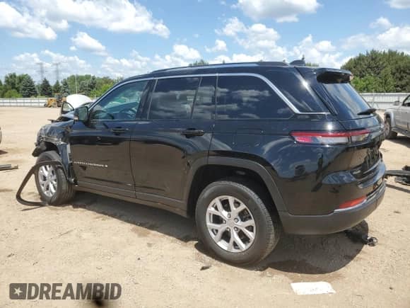 2022 Jeep Grand Cherokee Limited с VIN 1C4RJHBG3N8521574, выставлен на аукционе Copart как лот 63047765 с пробегом 26 959 миль миль и Списание • Salvage title. История ставок и продаж доступна на DreamBid. Изображение 2.