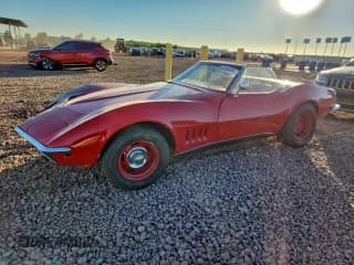 ✅ 1968 Chevrolet Corvette • VIN: 194678S400899 • Лот: 94976855. Опубликован ранее на Copart с пробегом 10 694 миль. Бесплатный доступ к архиву аукционных продаж из США и подробный отчёт об истории автомобиля на DreamBid. Изображение 1.