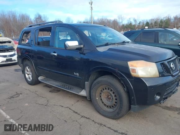 ✅ 2009 Nissan Armada LE • VIN: 5N1AA08C79N606908 • Lot: 41780225. Listed on IAAI with 224,405 mi. Free auction sales archive from the USA and detailed vehicle history report at DreamBid. Image 1.