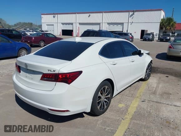 ✅ 2015 Acura TLX Technology • VIN: 19UUB1F57FA018908 • Lot: 43397566. Listed on IAAI with 123,015 mi. Free auction sales archive from the USA and detailed vehicle history report at DreamBid. Image 4.