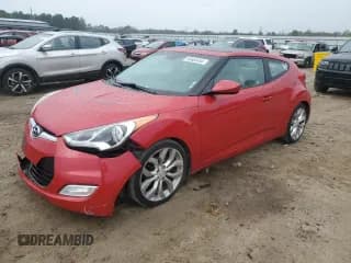 ✅ 2012 Hyundai Veloster w/Red Int • VIN: KMHTC6AD2CU053879 • Lot: 80668454. Listed on Copart with 151,714 mi. Free auction sales archive from the USA and detailed vehicle history report at DreamBid. Image 1.