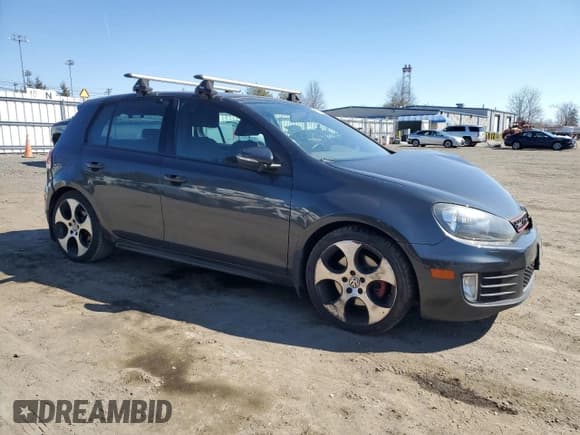 ✅ 2011 Volkswagen Golf GTI w/Sunroof PZEV • VIN: WVWHD7AJ5BW253709 • Lot: 47287175. Listed on Copart with 124,640 mi. Free auction sales archive from the USA and detailed vehicle history report at DreamBid. Image 4.
