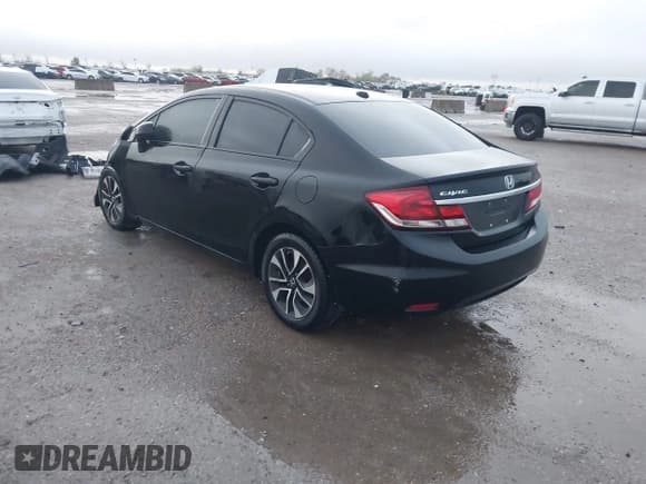 ✅ 2013 Honda Civic EX-L • VIN: 19XFB2F9XDE061794 • Lot: 43765921. Listed on IAAI with Not provided. Free auction sales archive from the USA and detailed vehicle history report at DreamBid. Image 3.