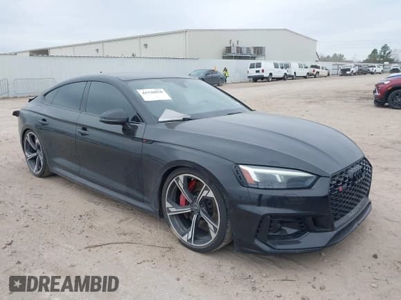 ✅ 2019 Audi RS 5 Sportback • VIN: WUABWCF59KA900598 • Lot: 41520850. Listed on IAAI with 96,420 mi. Free auction sales archive from the USA and detailed vehicle history report at DreamBid. Image 1.