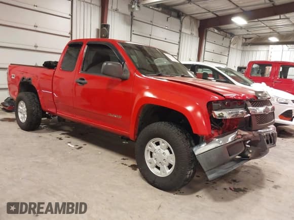 ✅ 2004 Chevrolet Colorado LS Z71 • VIN: 1GCDT196848217020 • Lot: 41353113. Listed on IAAI with 179,195 mi. Free auction sales archive from the USA and detailed vehicle history report at DreamBid. Image 1.