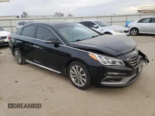 ✅ 2017 Hyundai Sonata Sport • VIN: 5NPE34AF7HH549135 • Lot: 43104283. Listed on Copart with 44,782 mi. Free auction sales archive from the USA and detailed vehicle history report at DreamBid. Image 4.