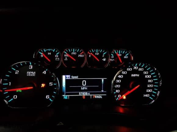 2017 Chevrolet Silverado 1500 LT with VIN 1GCVKREC0HZ127281, listed as a Copart auction lot 80011015 with 57,908 mi miles and Salvage title. Bid and sale history available at DreamBid. Image 9.