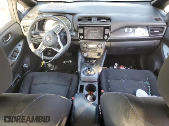 ✅ 2019 Nissan LEAF SV Plus • VIN: 1N4BZ1CP4KC318224 • Lot: 70440035. Listed on Copart with 38,754 mi. Free auction sales archive from the USA and detailed vehicle history report at DreamBid. Image 8.