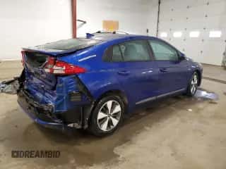 2019 Hyundai Ioniq with VIN KMHC65LD6KU147955, listed as a Copart auction lot 43653504 with 69,526 mi miles and . Bid and sale history available at DreamBid. Image 3.