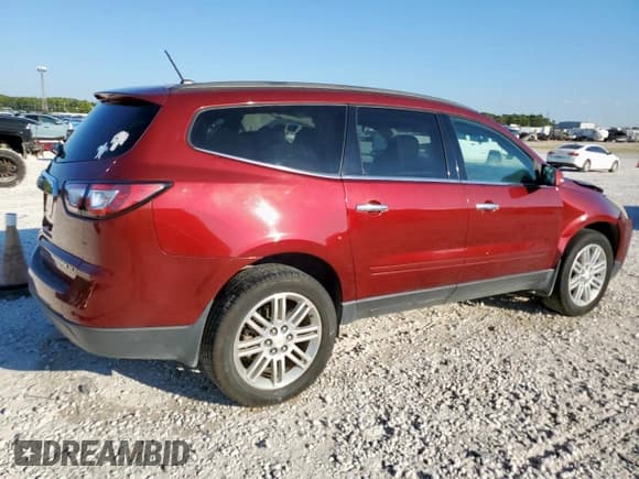 ✅ 2015 Chevrolet Traverse LT • VIN: 1GNKRGKD6FJ202052 • Lot: 86135625. Wystawiony na Copart z przebiegiem 87 942 mil. Bezpłatny archiwum sprzedaży aukcyjnych z USA i szczegółowy raport historii pojazdu na DreamBid. Zdjęcie 3.