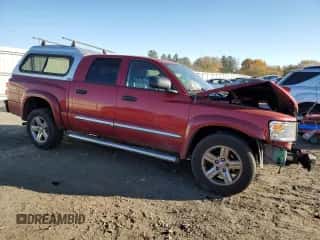 2008 Dodge Dakota Laramie с VIN 1D7HW58N68S602809, выставлен на аукционе Copart как лот 77963754 с пробегом Не указан миль и Списание • Salvage title. История ставок и продаж доступна на DreamBid. Изображение 4.