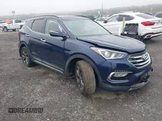 2018 Hyundai Santa Fe Ultimate with VIN 5XYZWDLA9JG546891, listed as a IAAI auction lot 43248438 with Not provided miles and . Bid and sale history available at DreamBid. Image 1.