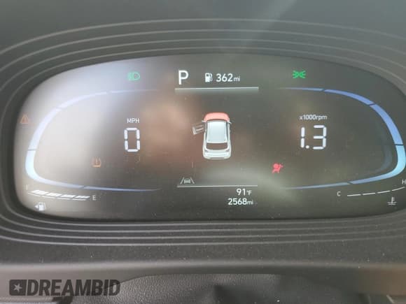 ✅ 2024 Hyundai Venue Limited • VIN: KMHRC8A32RU323800 • Lot: 44541095. Wystawiony na Copart z przebiegiem 2 568 mil. Bezpłatny archiwum sprzedaży aukcyjnych z USA i szczegółowy raport historii pojazdu na DreamBid. Zdjęcie 9.