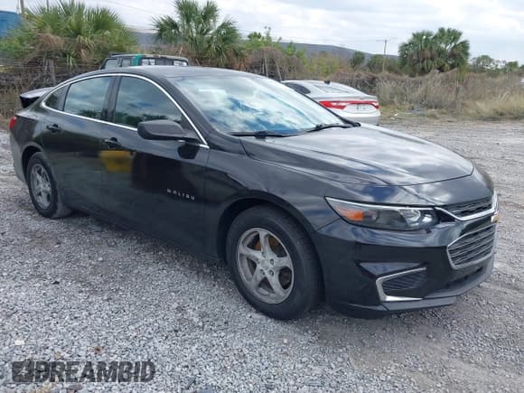 ✅ 2016 Chevrolet Malibu LS • VIN: 1G1ZB5STXGF230666 • Lot: 41314718. Listed on IAAI with 106,699 mi. Free auction sales archive from the USA and detailed vehicle history report at DreamBid. Image 1.